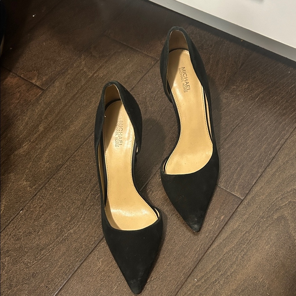 Michael Kors Black Pointed Heels